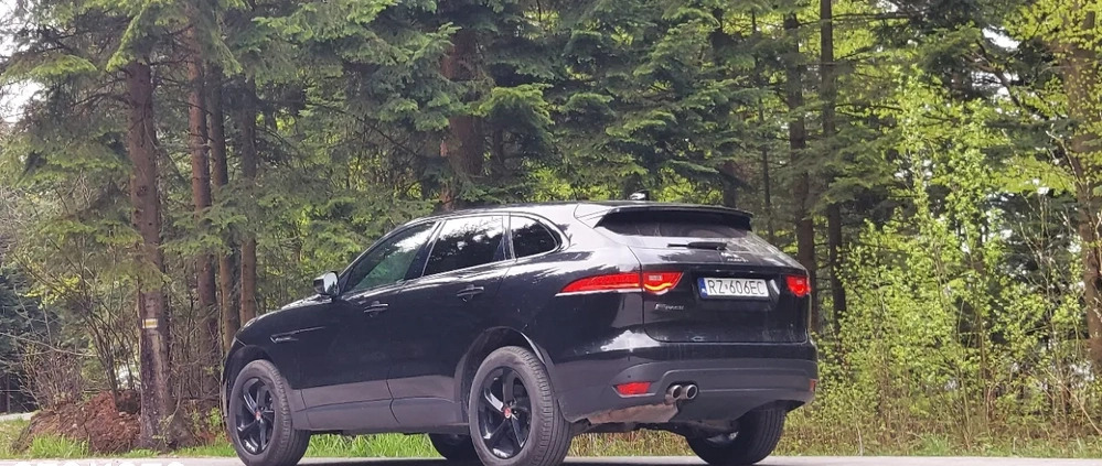 Jaguar F-Pace cena 107500 przebieg: 33000, rok produkcji 2016 z Rzeszów małe 46